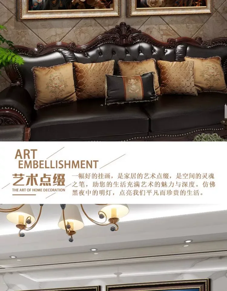 孔雀 单幅 装饰画 欧式 客厅背景墙挂画 晶瓷画