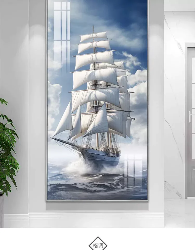 抽象 单幅 装饰画 现代简约 玄关背景墙挂画 晶瓷画