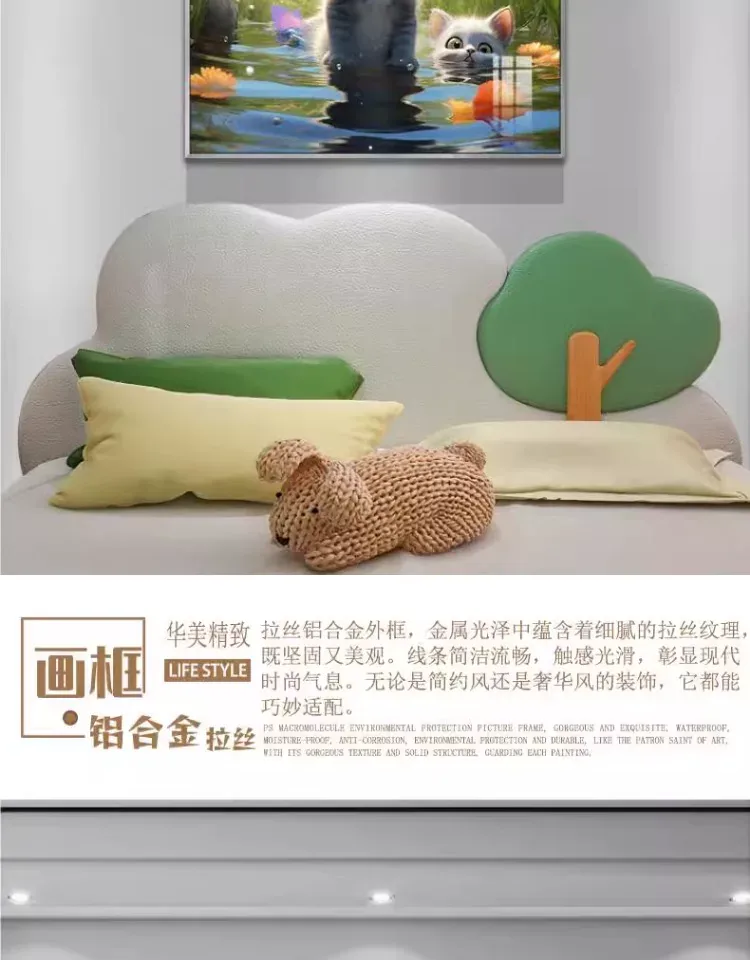 抽象 单幅 装饰画 现代简约 餐厅背景墙挂画 晶瓷画