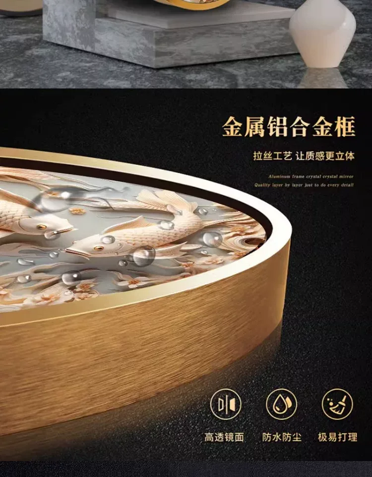 抽象 单幅 装饰画 现代简约 餐厅背景墙挂画 晶瓷画