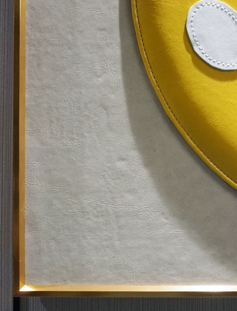抽象 单幅 装饰画 轻奢风 餐厅背景墙挂画 晶瓷画