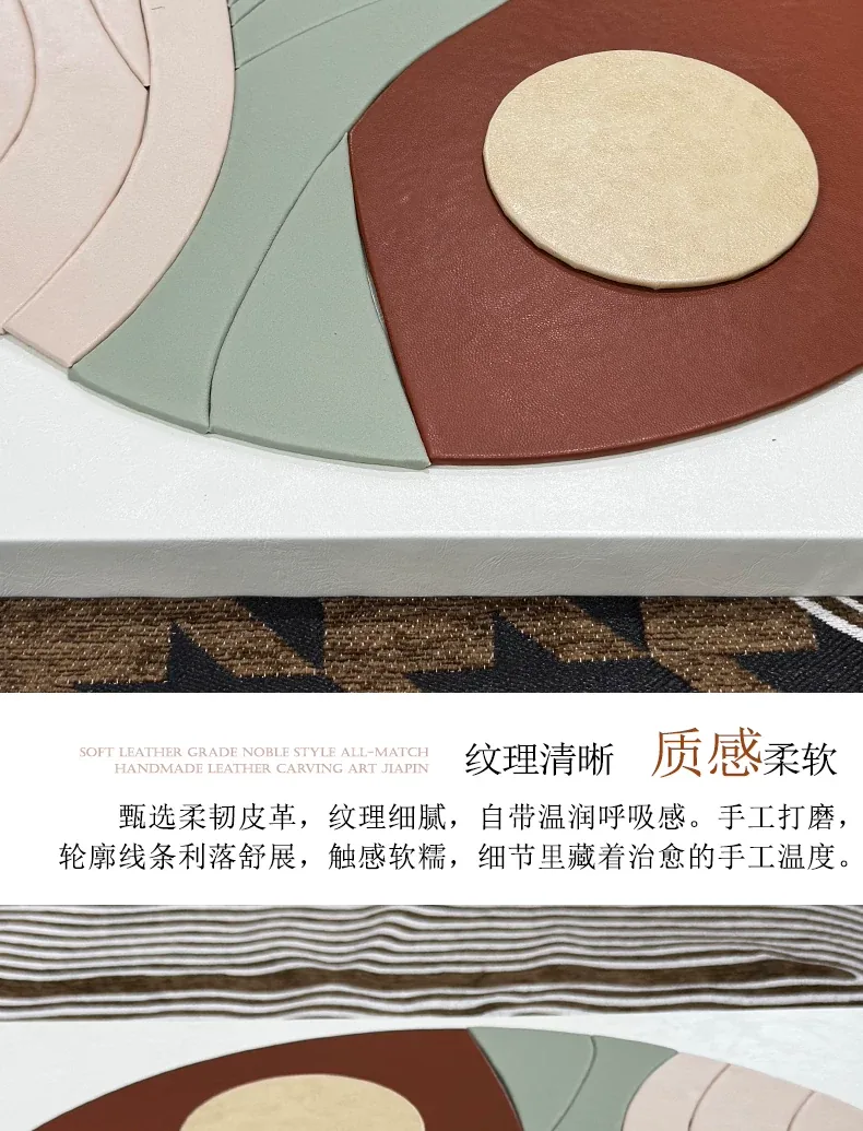 抽象 单幅 装饰画 轻奢风 餐厅背景墙挂画 晶瓷画