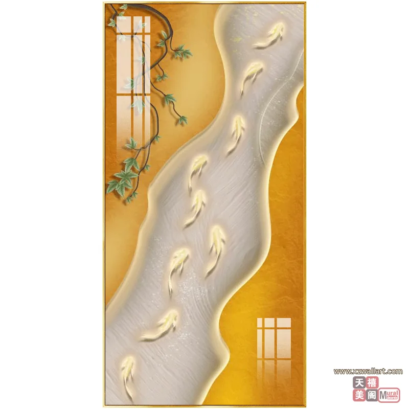 抽象 单幅 装饰画 奶油风 玄关背景墙挂画 晶瓷画