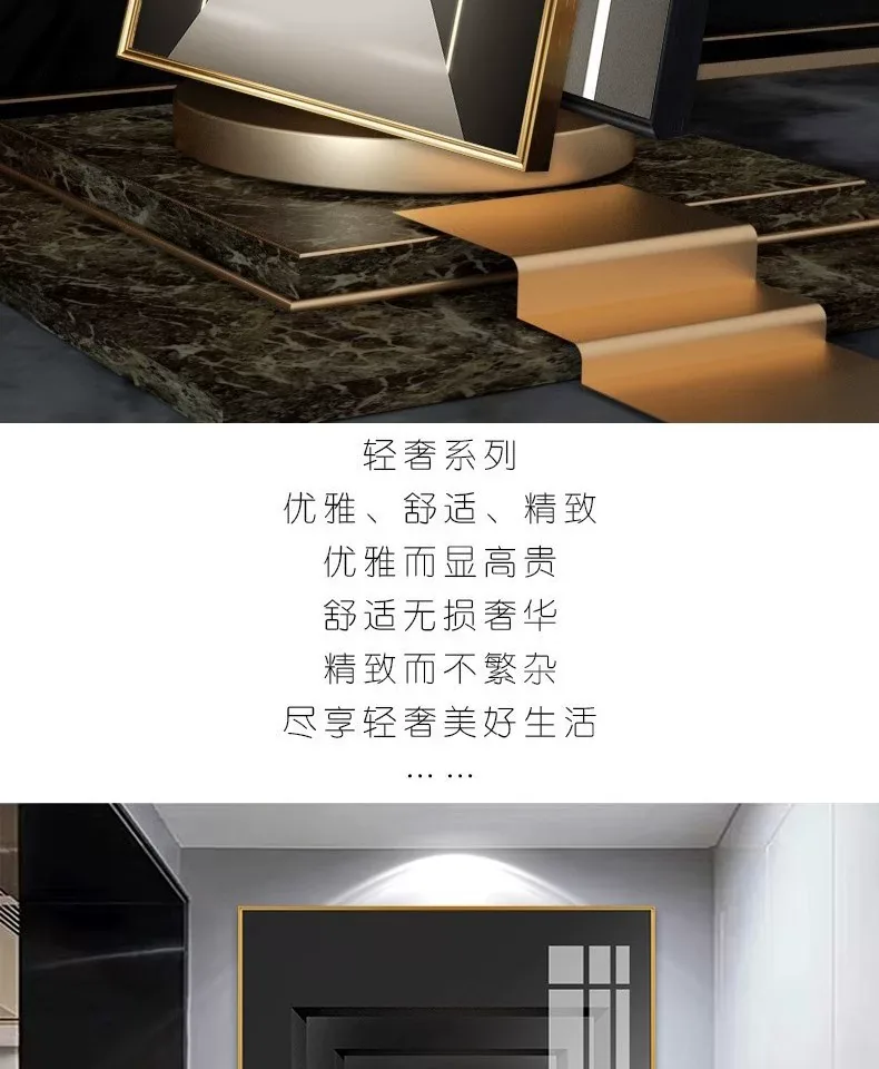 抽象 单幅 装饰画 轻奢风 玄关背景墙挂画 晶瓷画