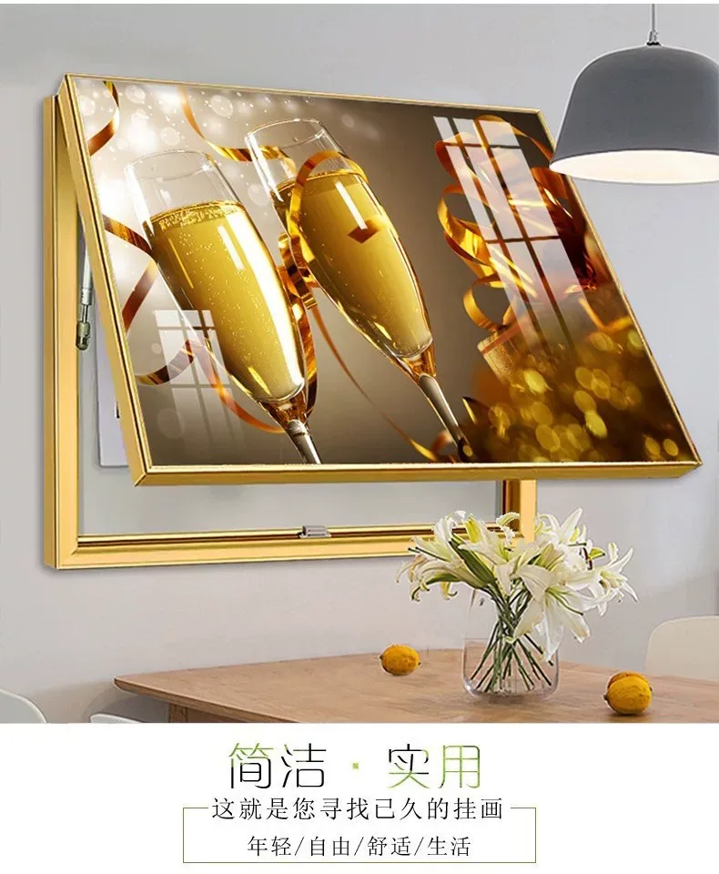抽象 单幅 装饰画 轻奢风 客厅背景墙挂画 晶瓷画