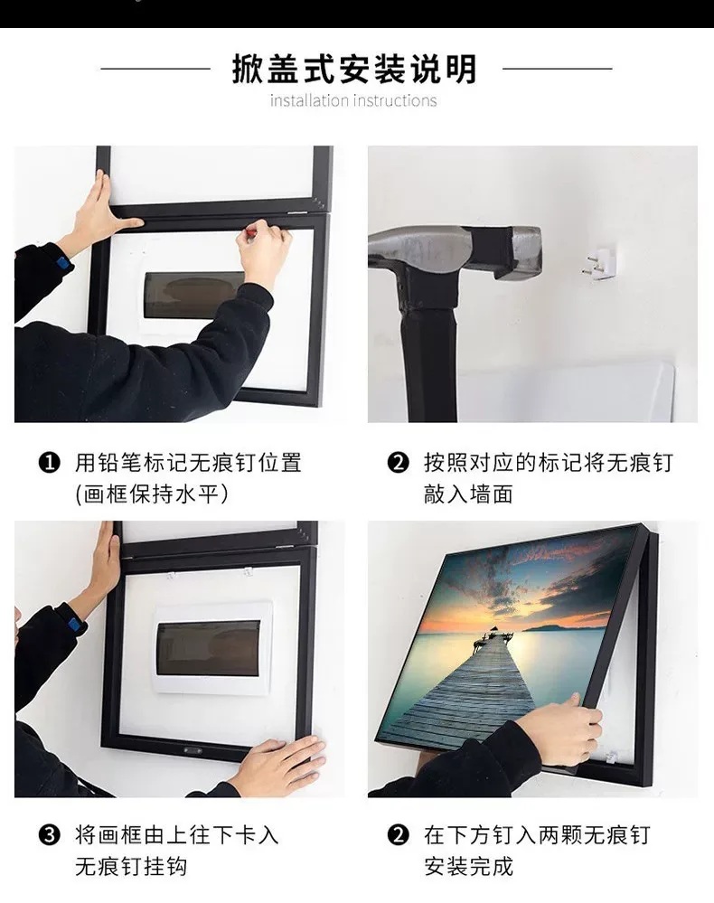 抽象 单幅 装饰画 轻奢风 客厅背景墙挂画 晶瓷画