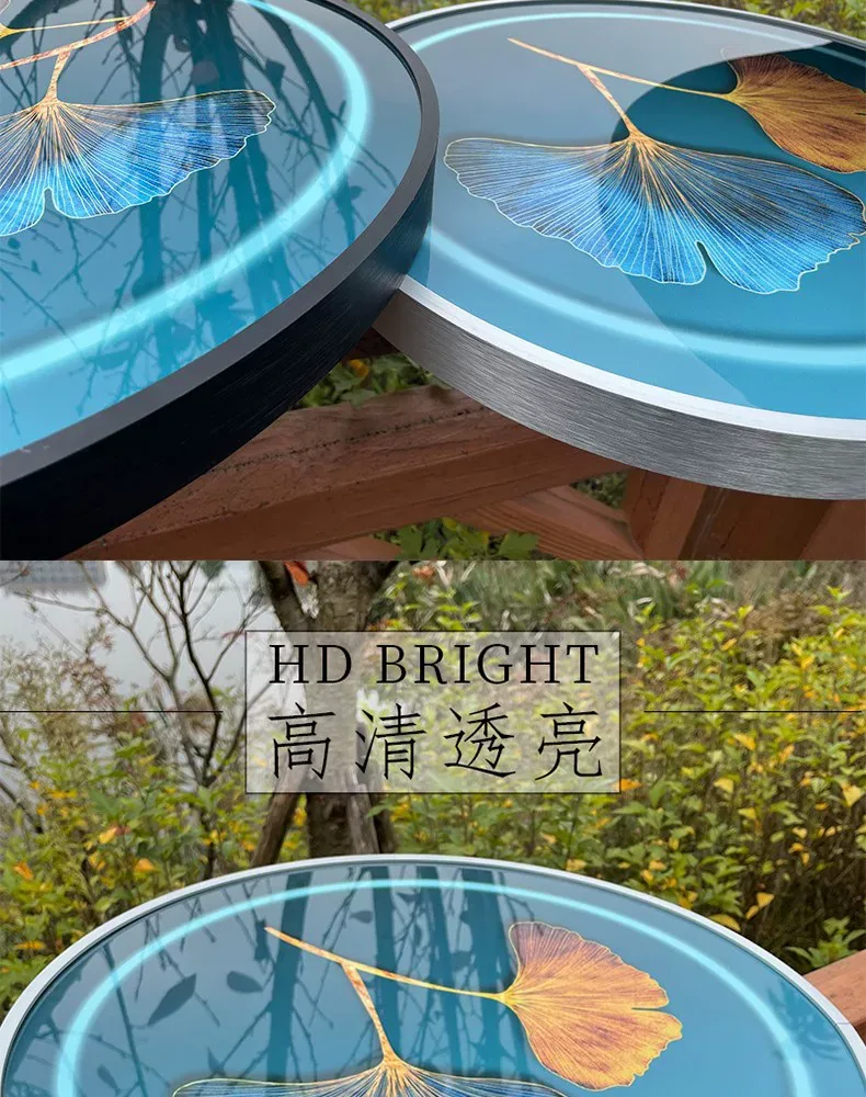 抽象 单幅 装饰画 轻奢风 餐厅背景墙挂画 晶瓷画