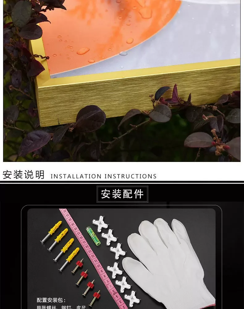 抽象 单幅 装饰画 轻奢风 玄关背景墙挂画 晶瓷画