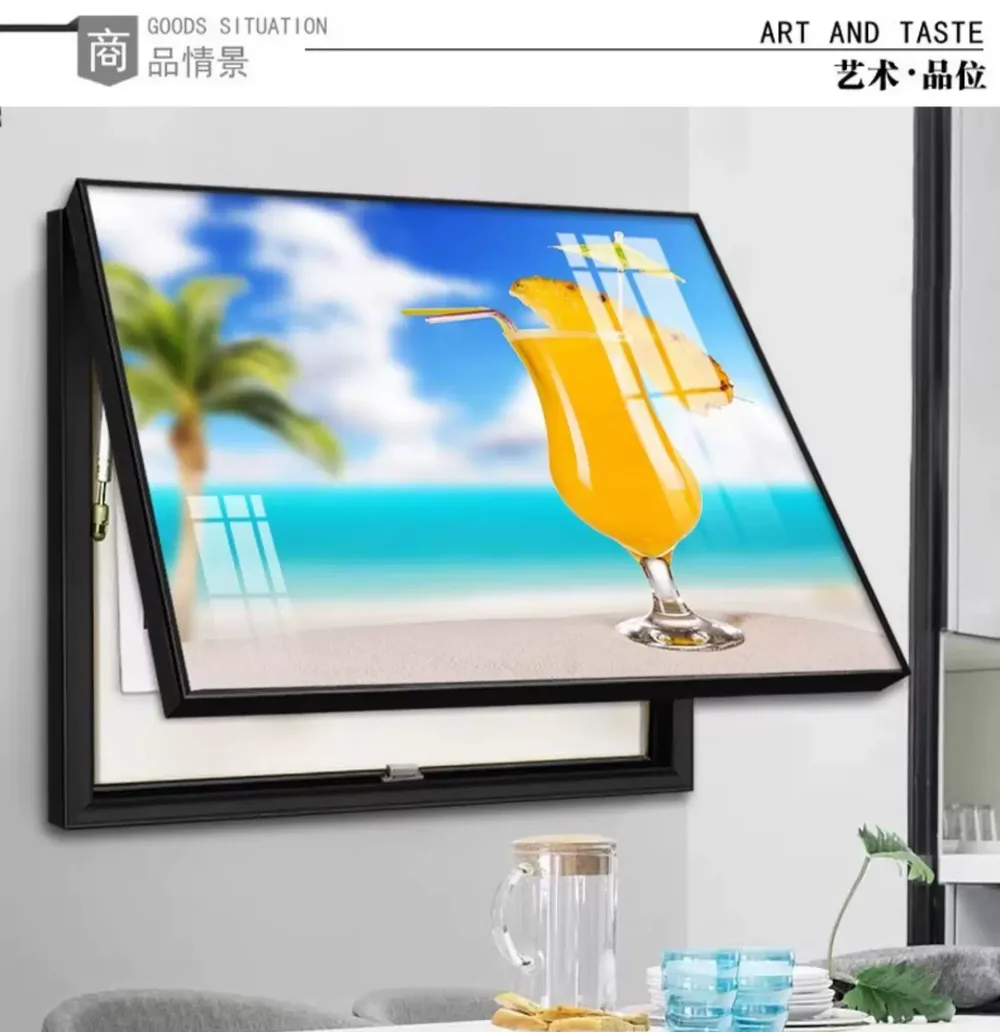 抽象 单幅 装饰画 轻奢风 客厅背景墙挂画 晶瓷画