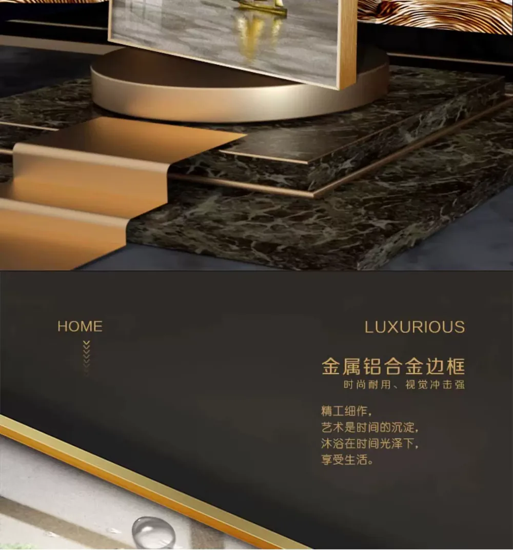 抽象 单幅 装饰画 新中式 玄关背景墙挂画 晶瓷画