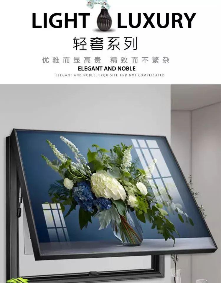 抽象 单幅 装饰画 北欧风 客厅背景墙挂画 晶瓷画