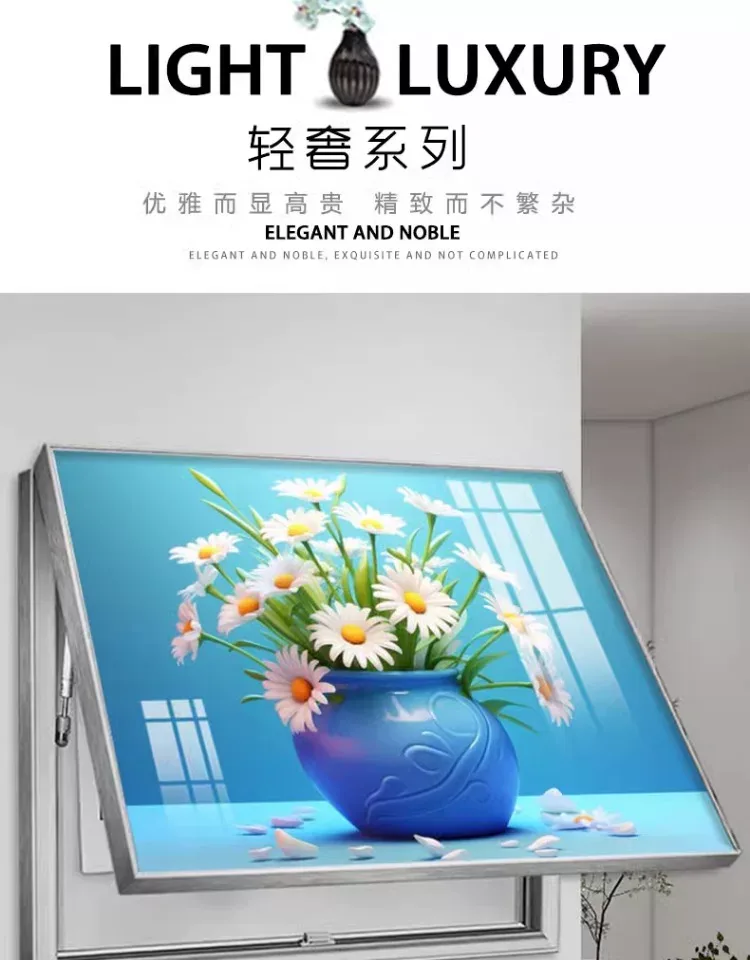 抽象 单幅 装饰画 轻奢风 客厅背景墙挂画 晶瓷画