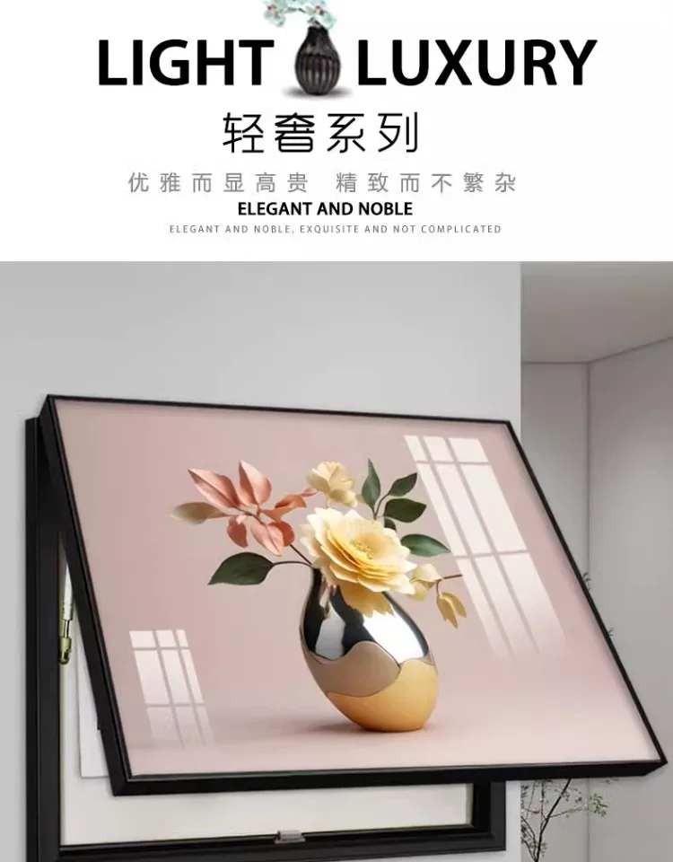 抽象 单幅 装饰画 现代简约 客厅背景墙挂画 晶瓷画