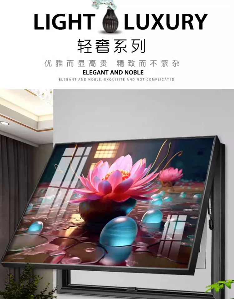 抽象 单幅 装饰画 轻奢风 客厅背景墙挂画 晶瓷画