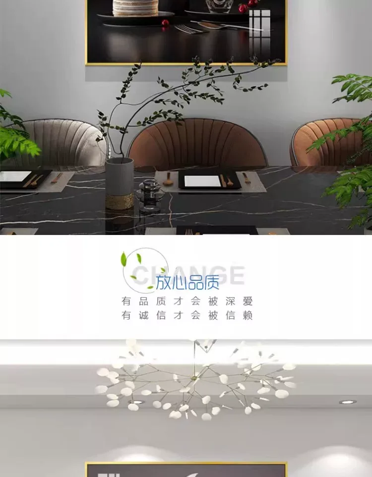抽象 单幅 装饰画 奶油风 餐厅背景墙挂画 晶瓷画