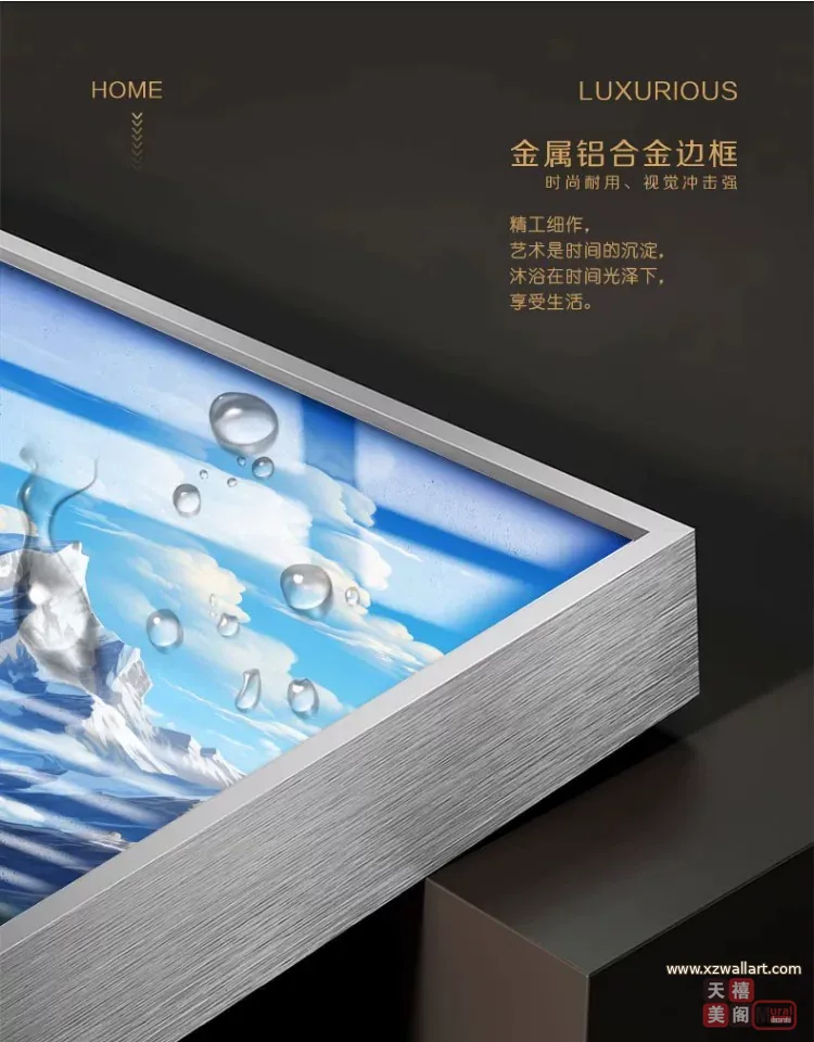 抽象 单幅 装饰画 轻奢风 玄关背景墙挂画 晶瓷画