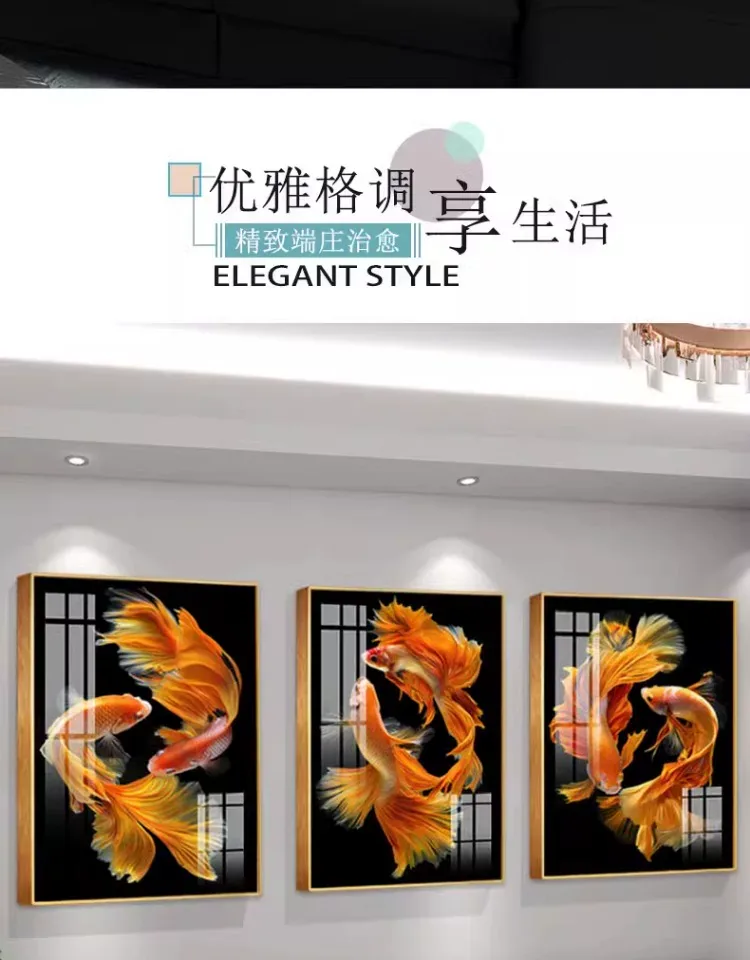抽象 单幅 装饰画 轻奢风 客厅背景墙挂画 晶瓷画