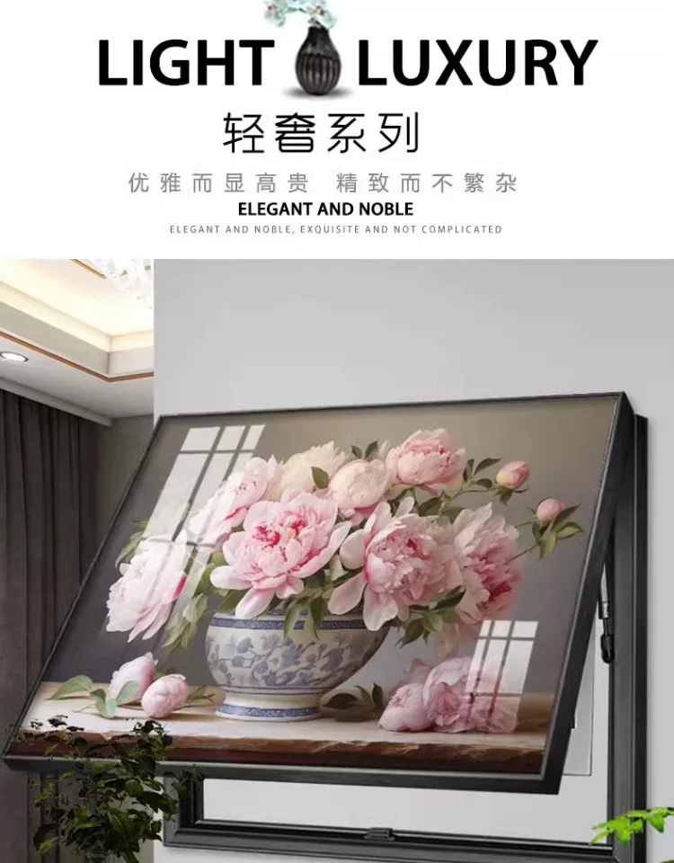 抽象 单幅 装饰画 轻奢风 客厅背景墙挂画 晶瓷画