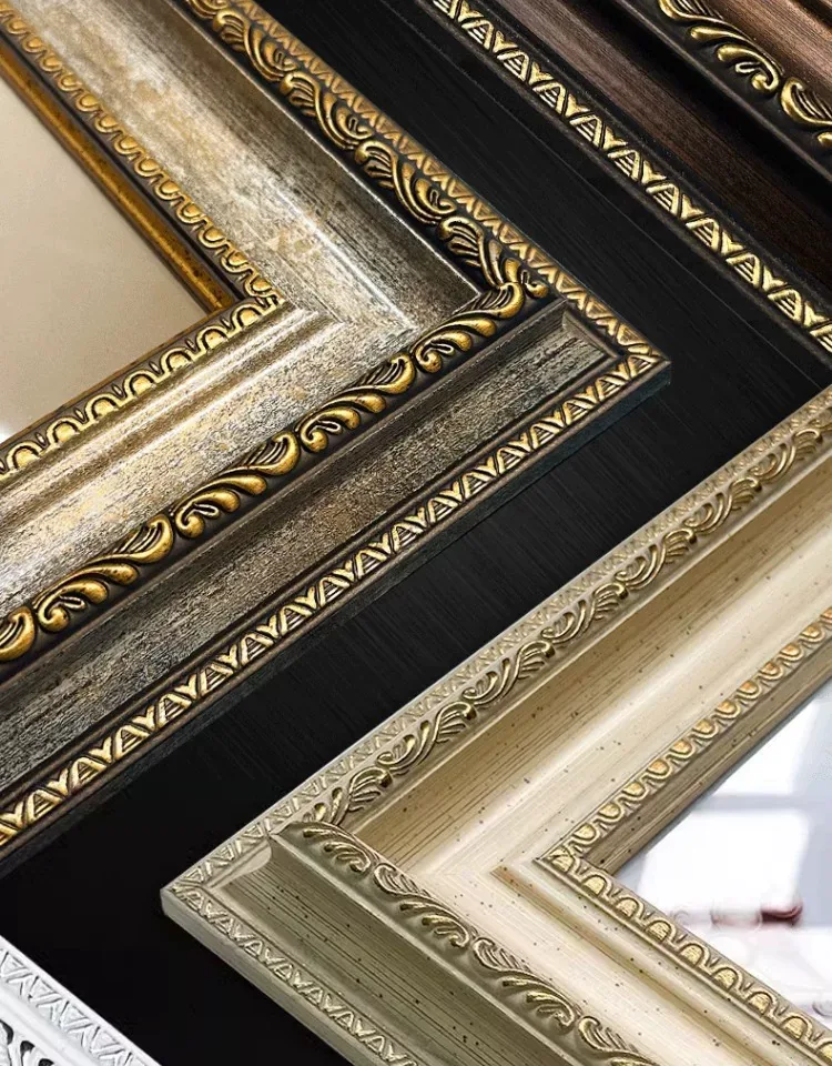 抽象 三联 装饰画 美式 客厅背景墙挂画 晶瓷画