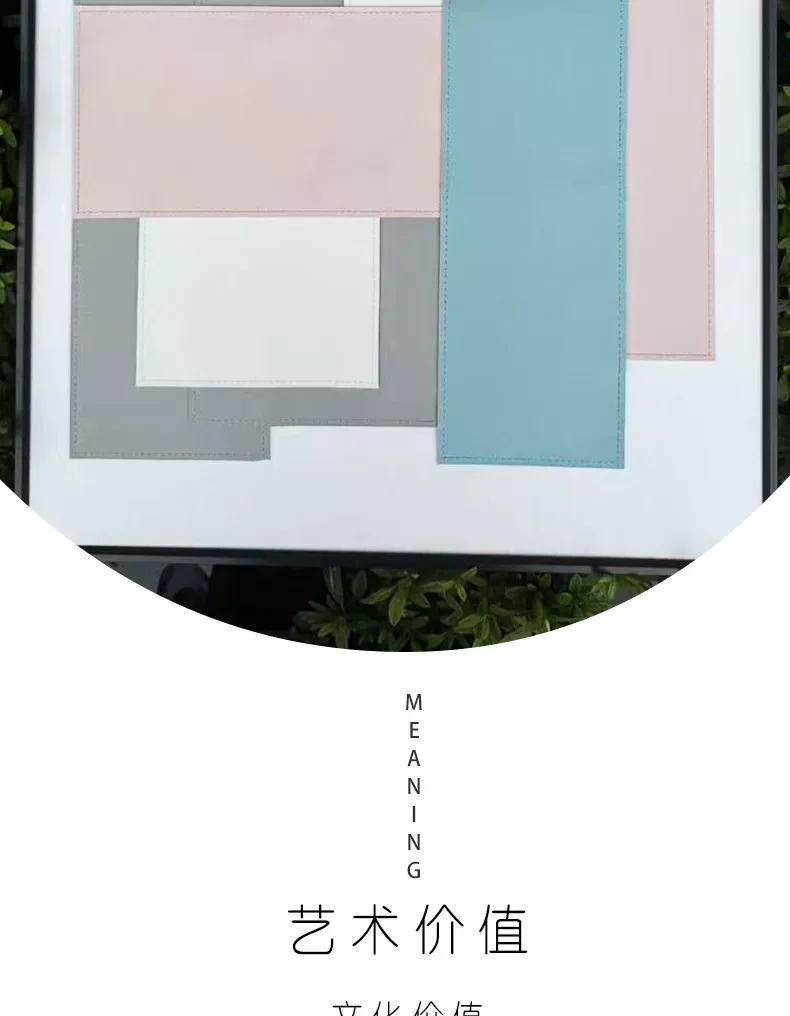 抽象 单幅 装饰画 意式极简 餐厅背景墙挂画 晶瓷画