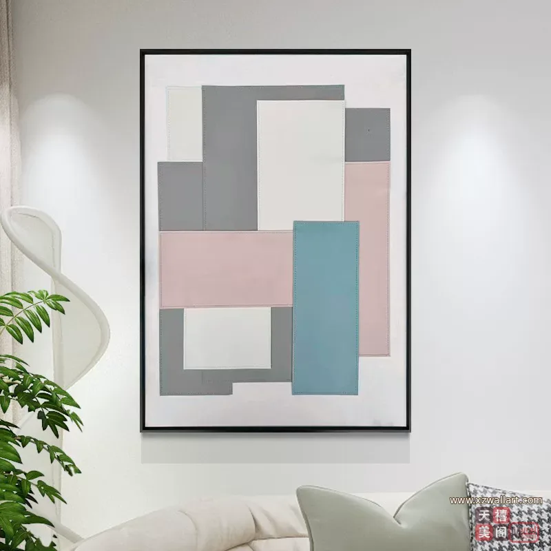 抽象 单幅 装饰画 意式极简 餐厅背景墙挂画 晶瓷画