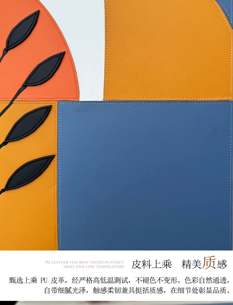 抽象 单幅 装饰画 轻奢风 餐厅背景墙挂画 晶瓷画