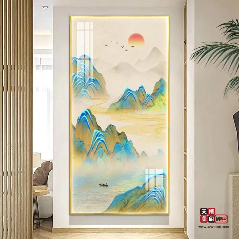 青绿江山