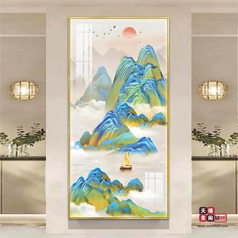 青绿江山