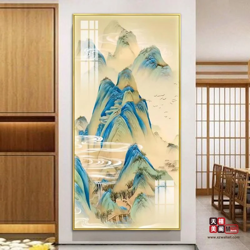 青绿江山