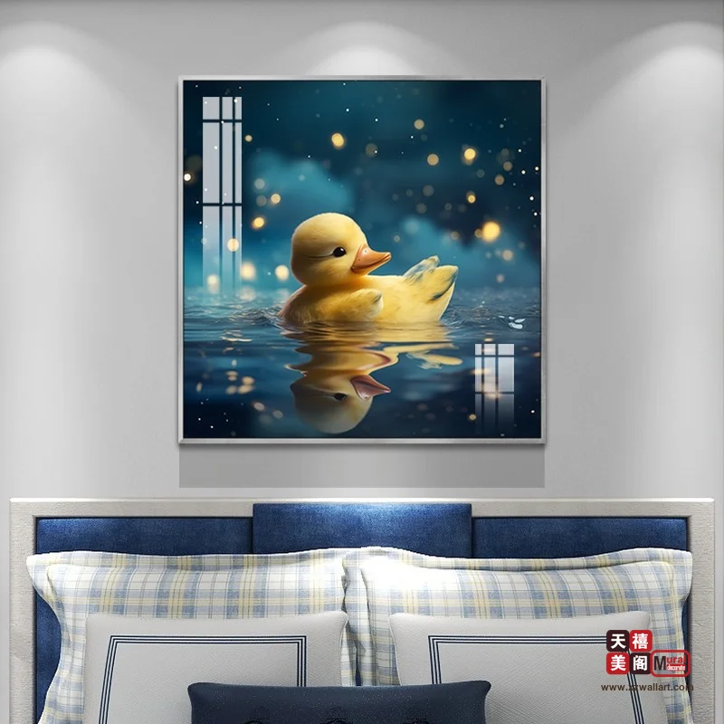 夜幕萌鸭