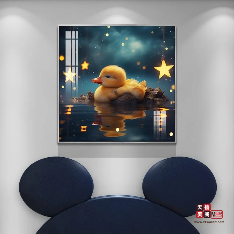 夜幕萌鸭