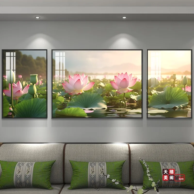 清新荷塘