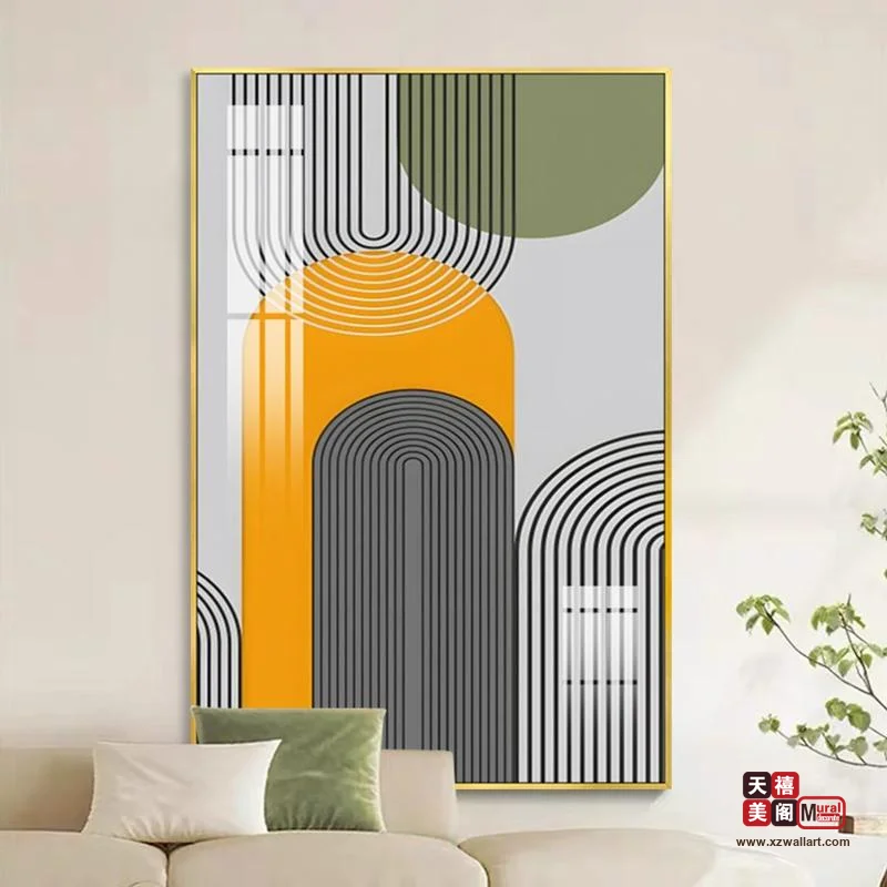 落地画