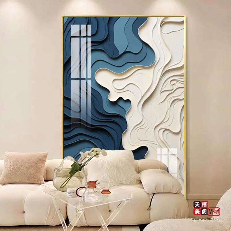 落地画