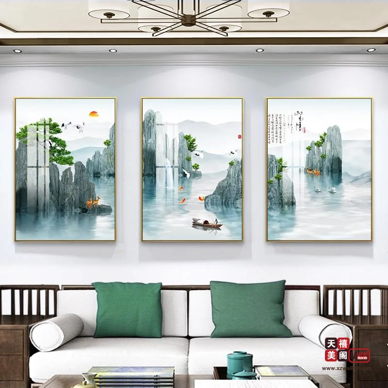 湖光山色