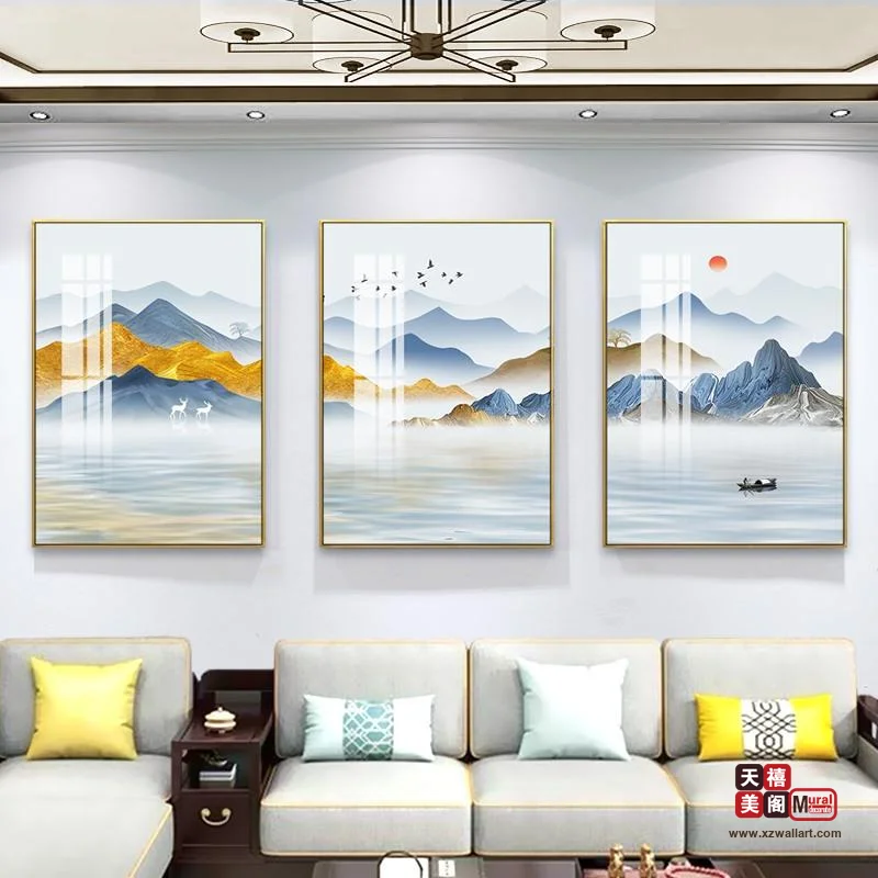 湖光山色