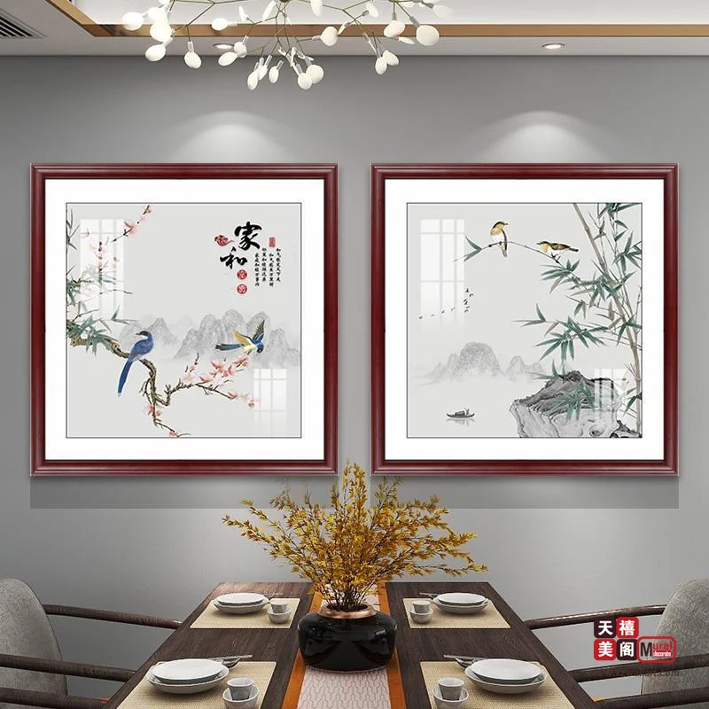 餐厅两联