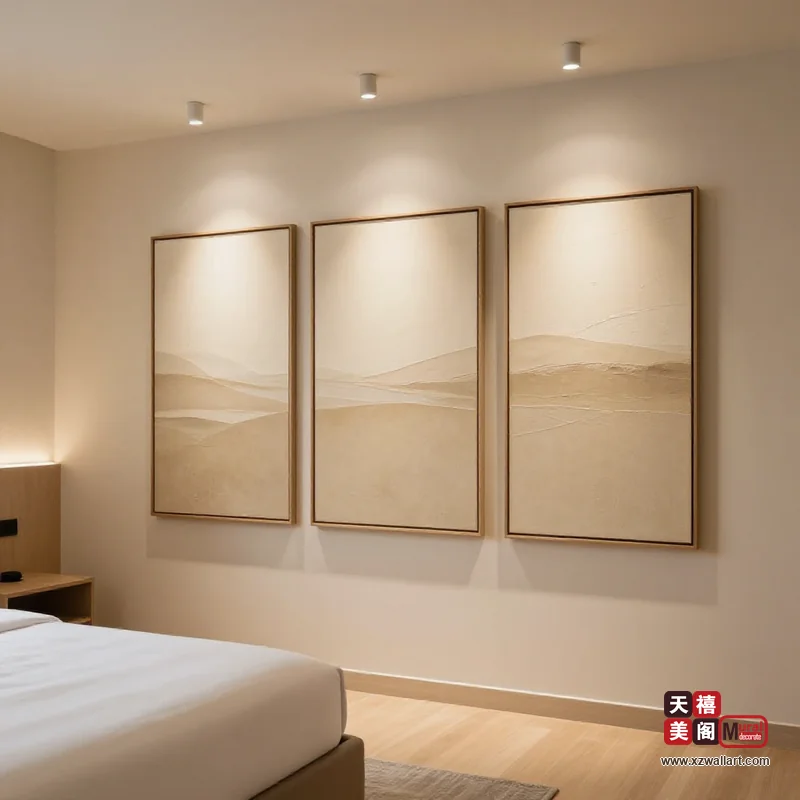 奶油风卧室装饰画案例 · 工装(6) 3