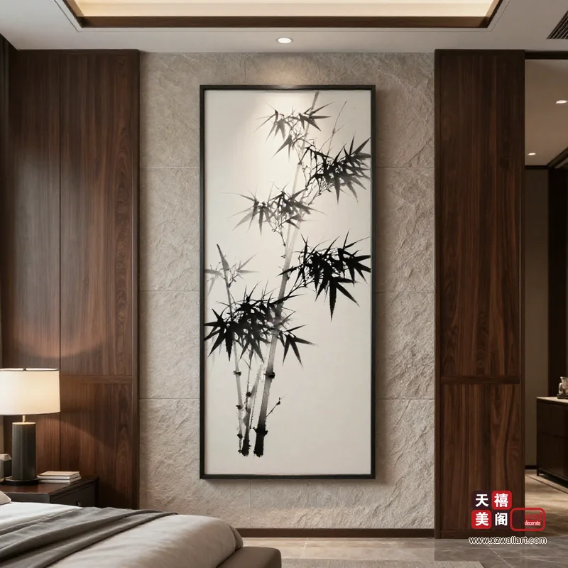 新中式卧室装饰画案例 · 家装(15) 3