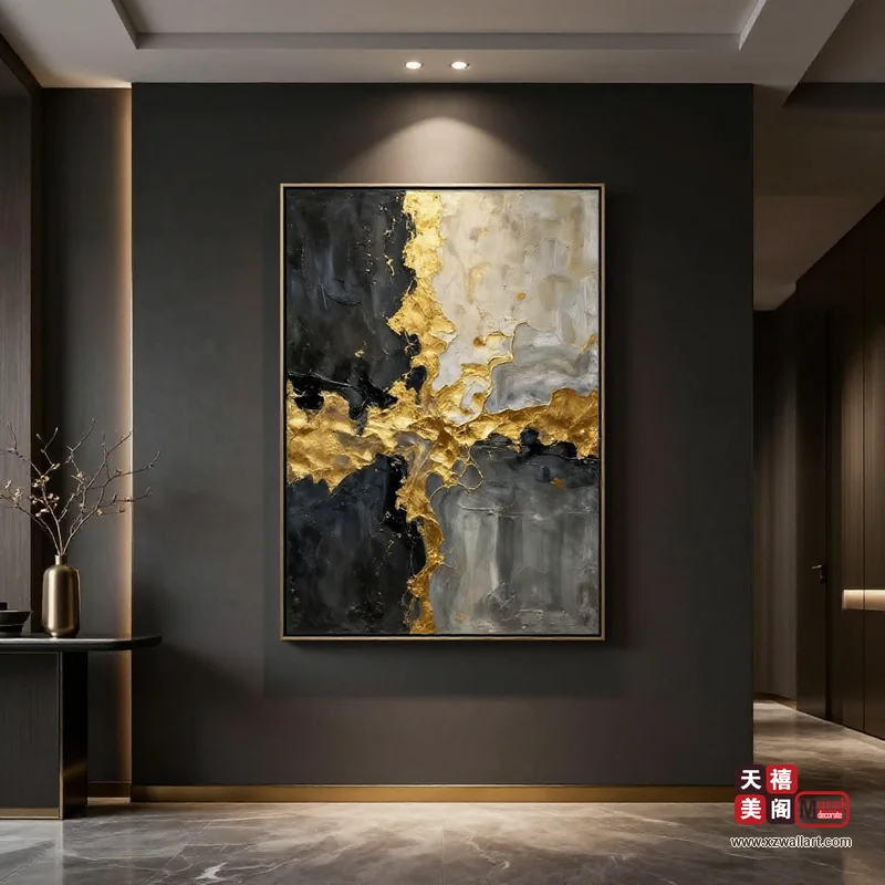 轻奢风端景装饰画案例 · 家装(29) 1