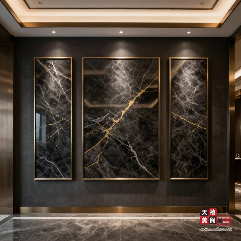 轻奢风端景装饰画案例 · 工装(30) 2