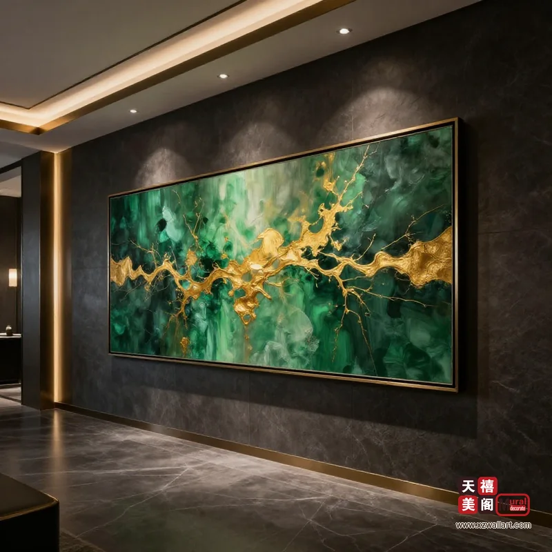 轻奢风端景装饰画案例 · 工装(30) 3