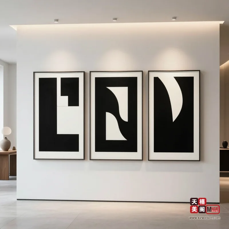 现代简约玄关装饰画案例 · 家装(31) 1