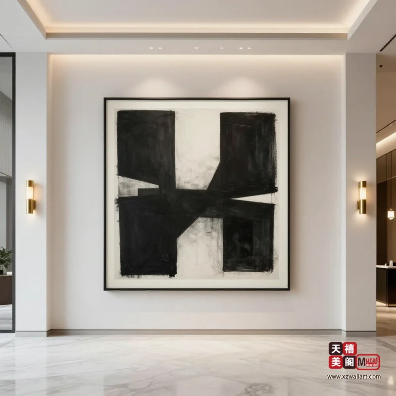 现代简约玄关装饰画案例 · 工装(32) 3