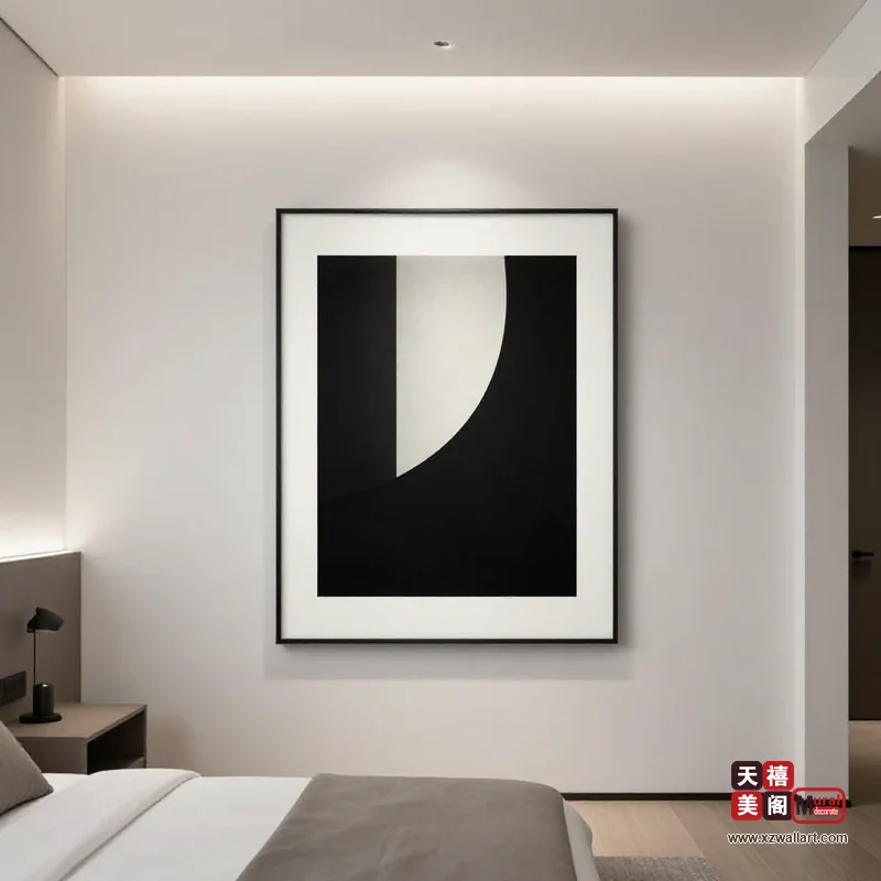 现代简约卧室装饰画案例 · 工装(36) 1
