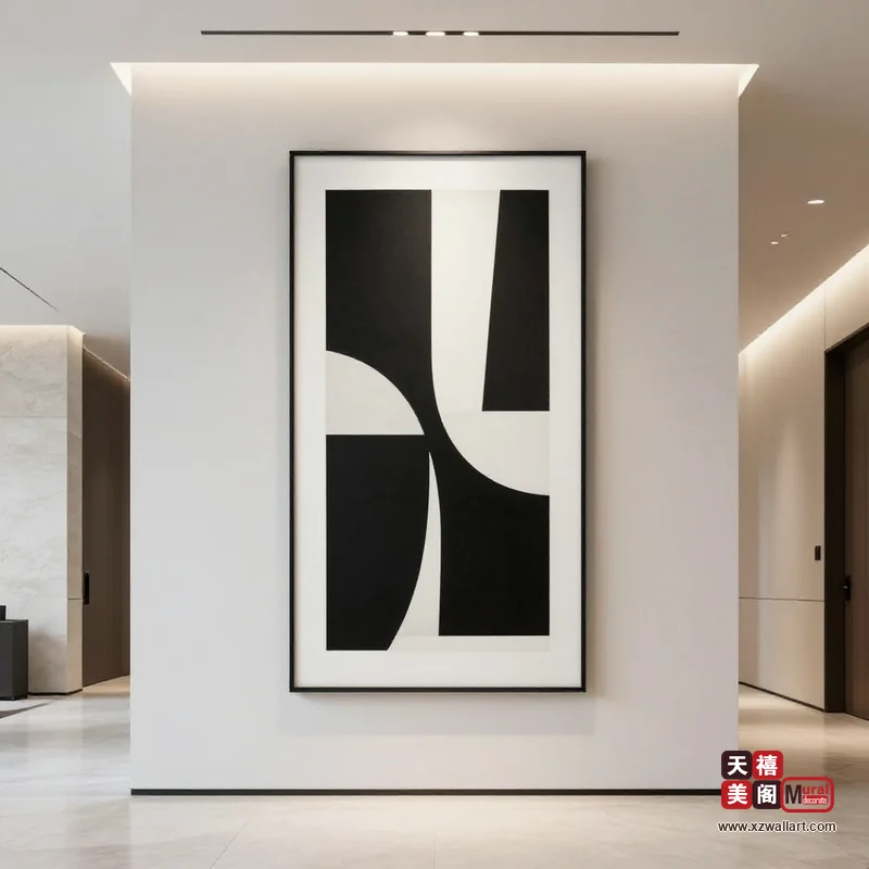 现代简约端景装饰画案例 · 工装（40） 1