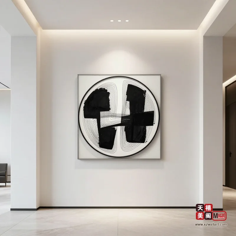 现代简约端景装饰画案例 · 工装（40） 2