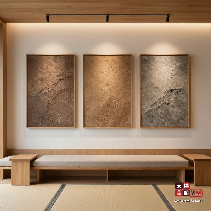 日式客厅装饰画案例 · 工装(64) 2