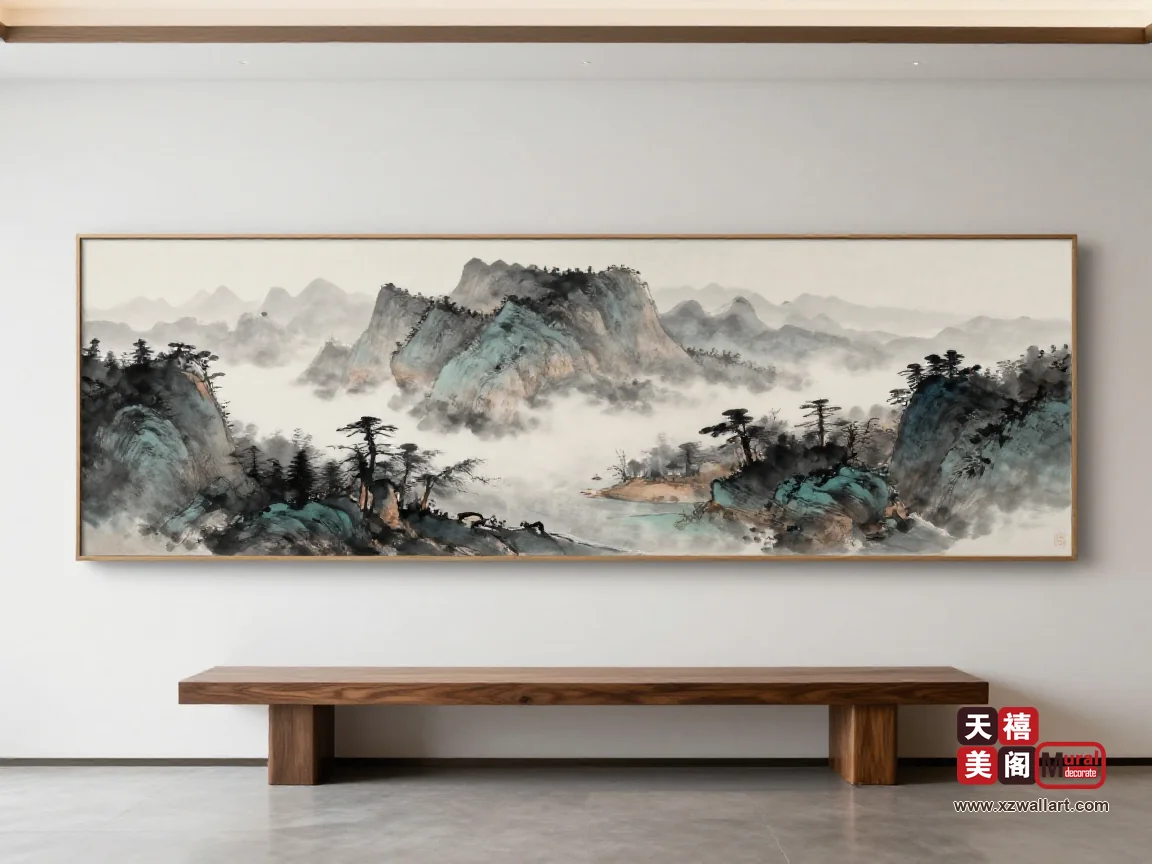 国潮风挂画怎么配？纹样、色彩与空间的三个边界