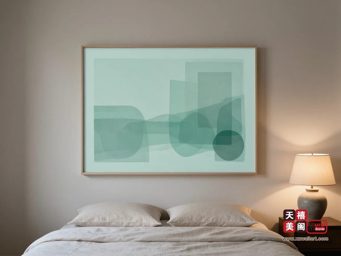 卧室挂画为什么会影响睡眠？刺激度、色温与成组画的取舍